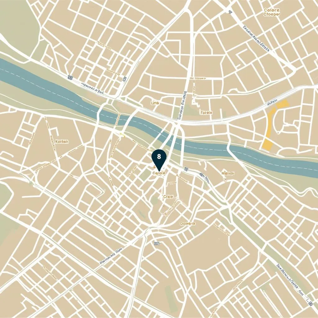 Carte de notre localisation à Paris